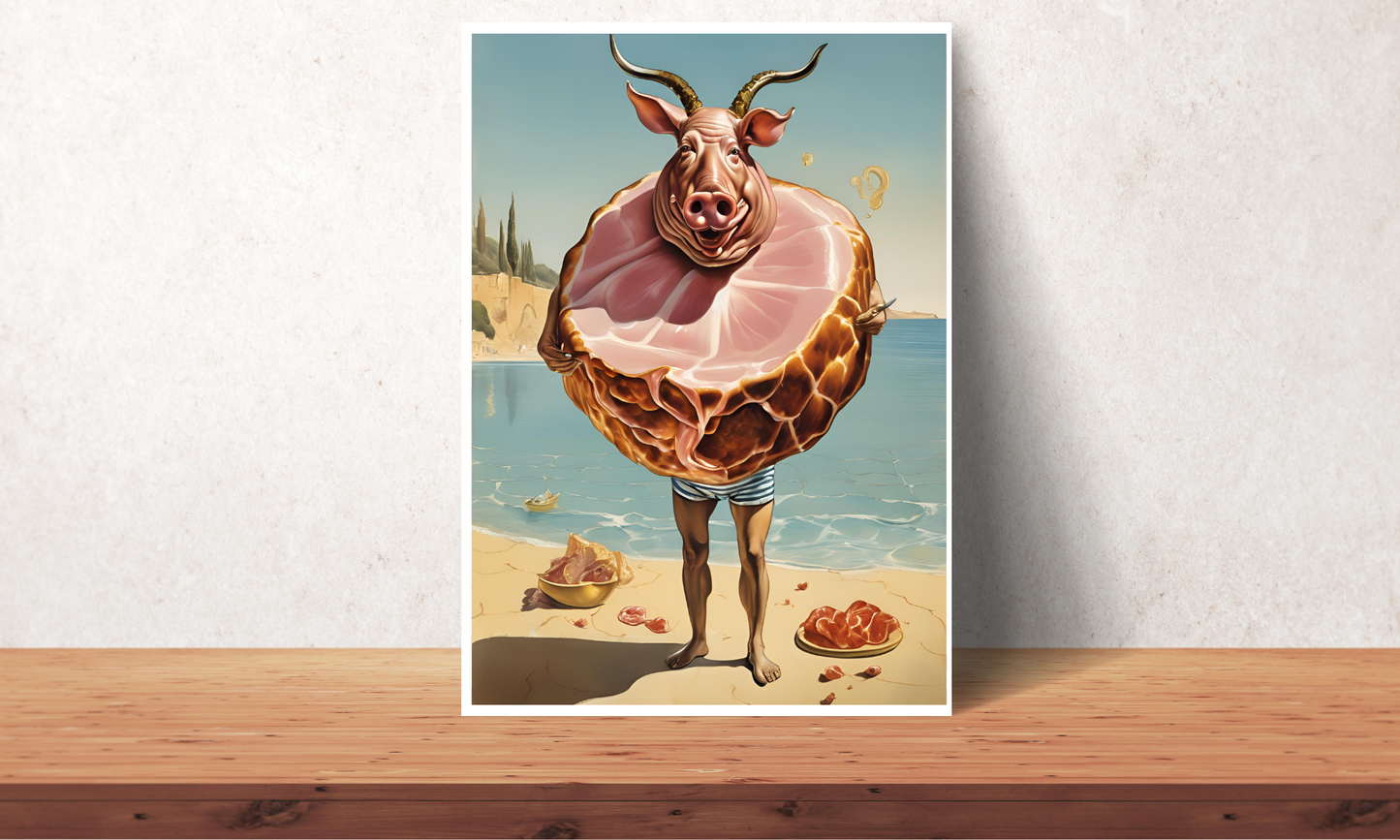 Carte "Copain comme cochon"