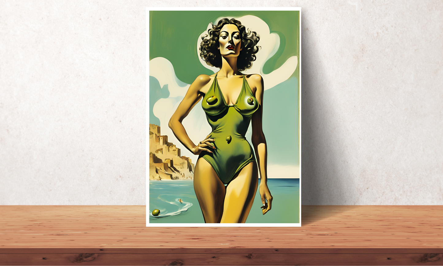 Carte "Madame Olivette"