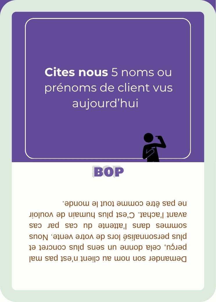Jeu BOP Général — exemple de carte