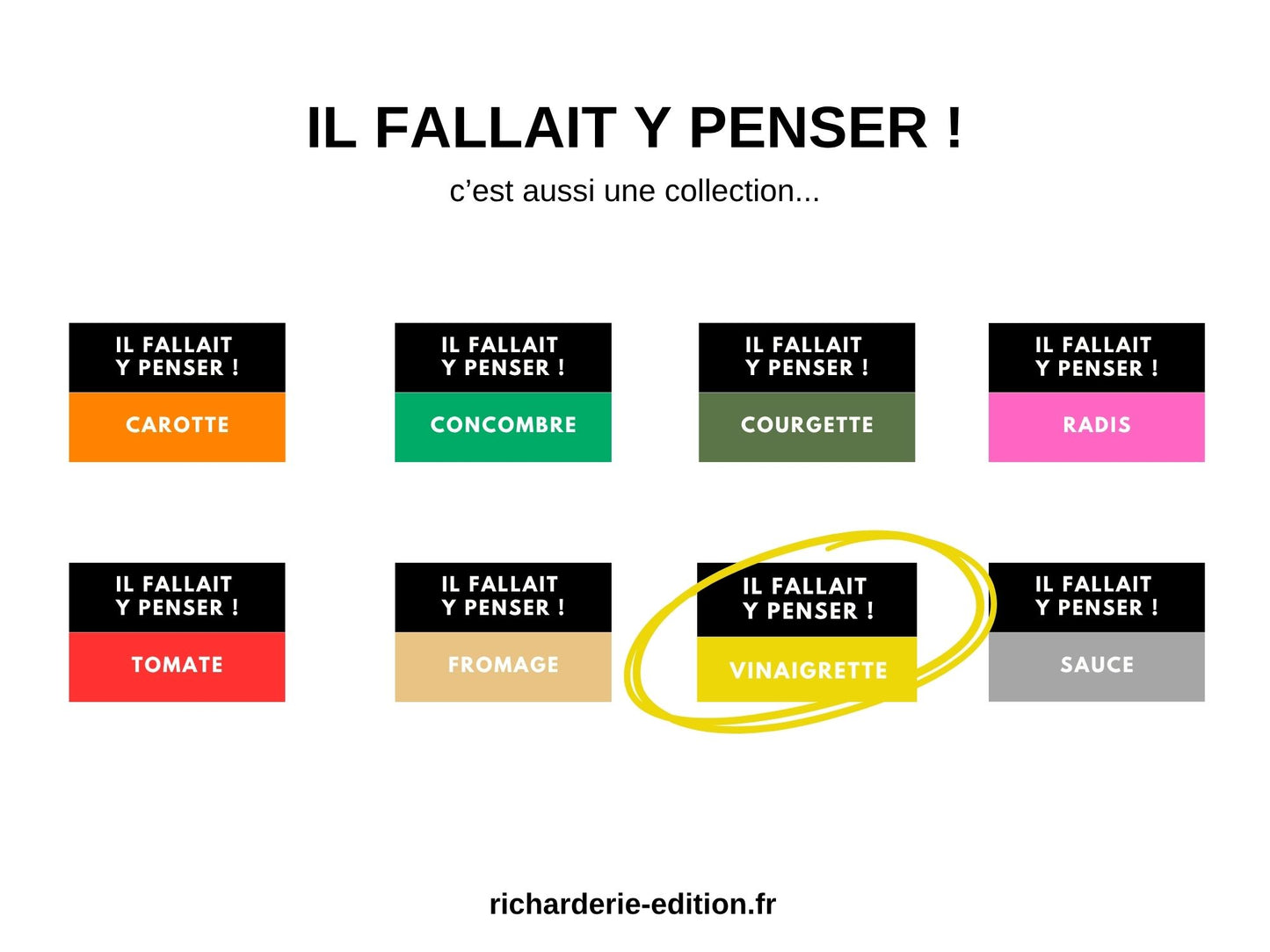 Livre - Il fallait y penser - Vinaigrette
