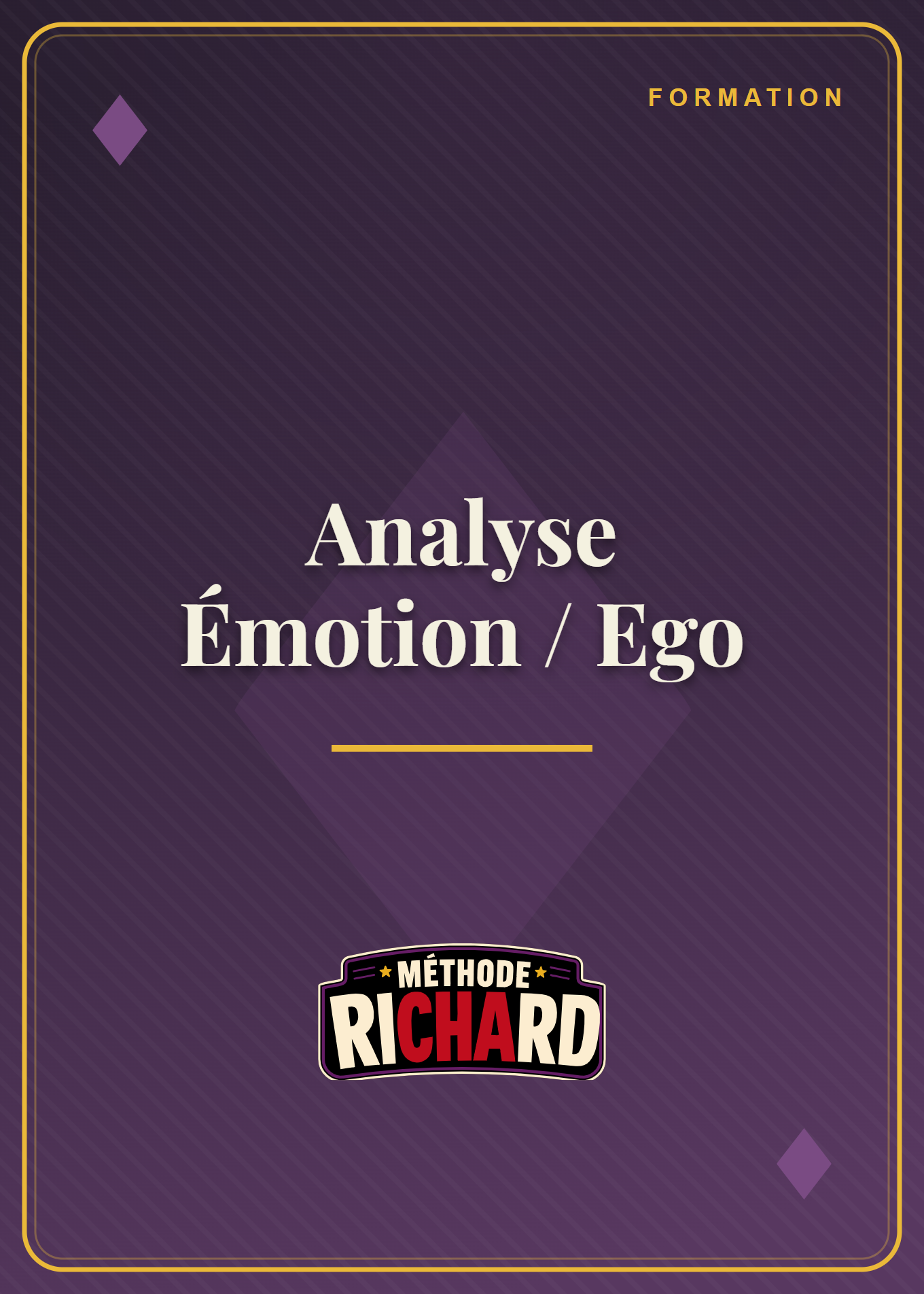 Vignette — Formation e-learning — Analyse Émotion / Ego